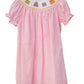 Ruth and Ralph Pink Birthday Cakes Smocked Helen Dress
