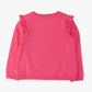 Rufflebutts Christmas Tree Hot Pink Bow Applique Flutter Sweatshirt/Flare Pant Set