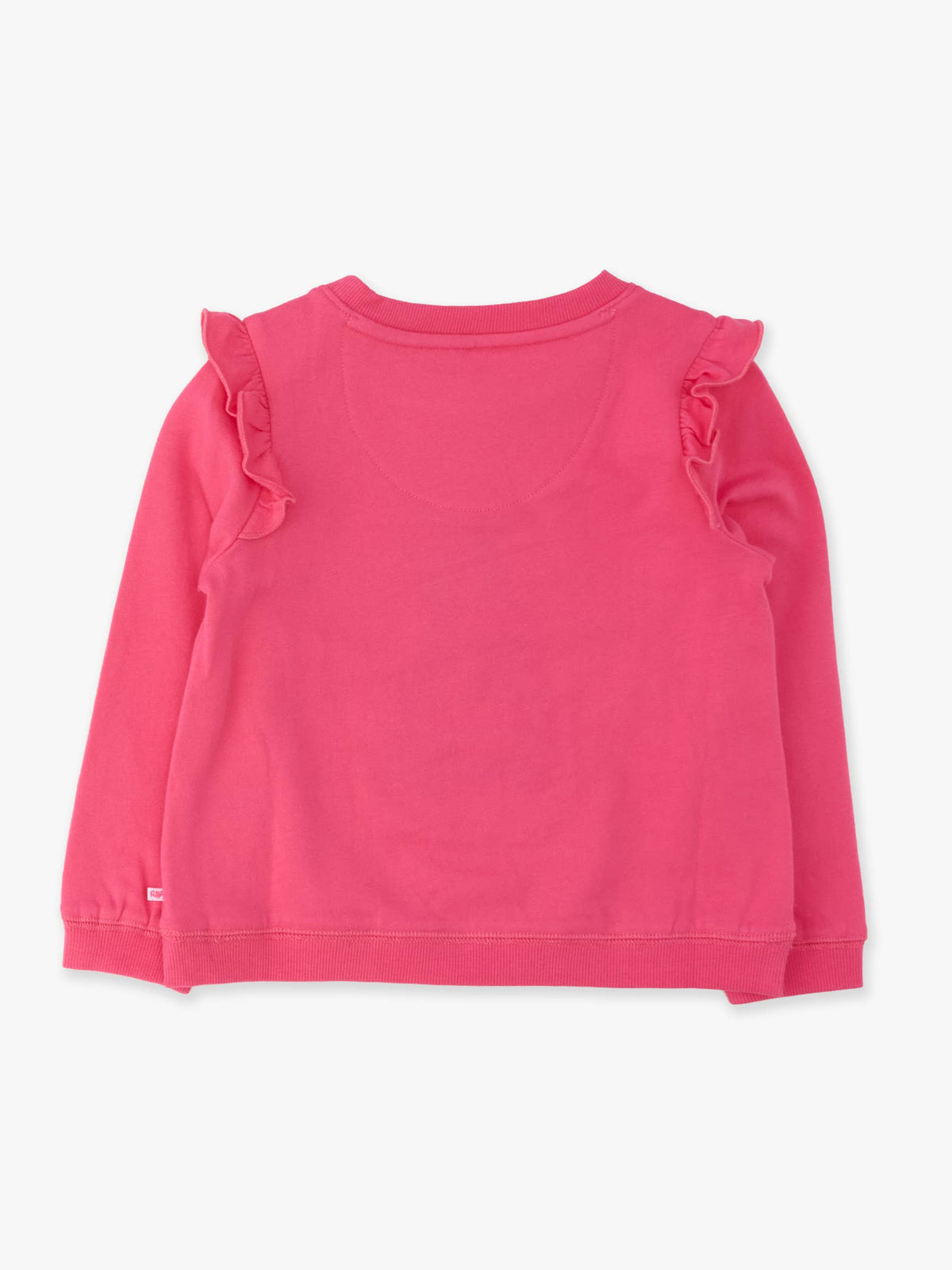 Rufflebutts Christmas Tree Hot Pink Bow Applique Flutter Sweatshirt/Flare Pant Set