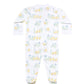 Nellapima Chicks Print Zipper Footie