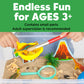 Faber-Castell Sensory Bin Dinosaur Dig Activity Bin for Kids