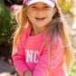 Bits and Bows Ballet Slippers Bow Baseball Hat