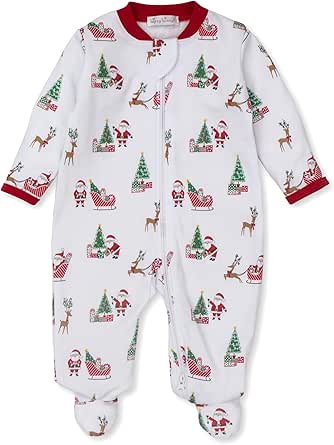 Kissy Kissy Santa's Sleigh PRT Zip Footie