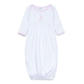 Magnolia Baby Silly Goose Gathered Gown - Pink
