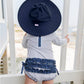 Rufflebutts Navy Swim Hat