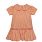 Southern Saturday Remember Nguyen Tiger Orange/Purple Smocked Dress