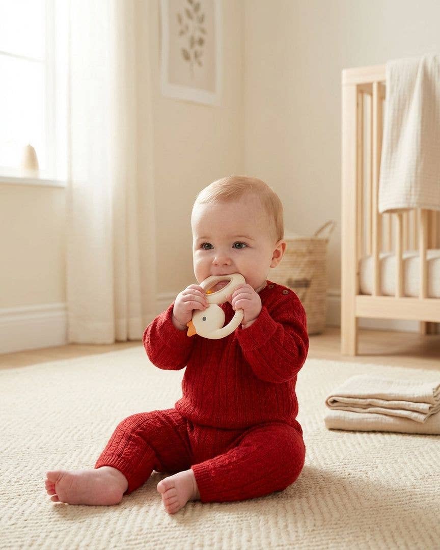 Itzy Ritzy Bitzy Shake™ - Silicone Teether with Rattle
