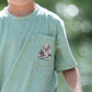 Shrimp and Grits Kids Fall Dog Graphic Tee