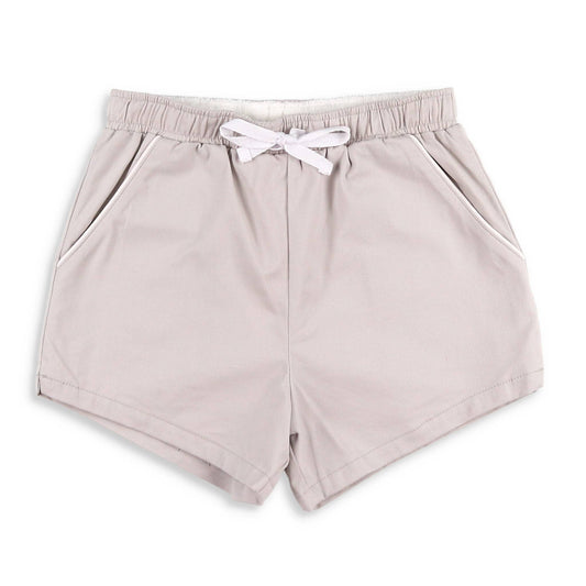 Shrimp and Grits Kids Khaki Twill Shrimp Shorts