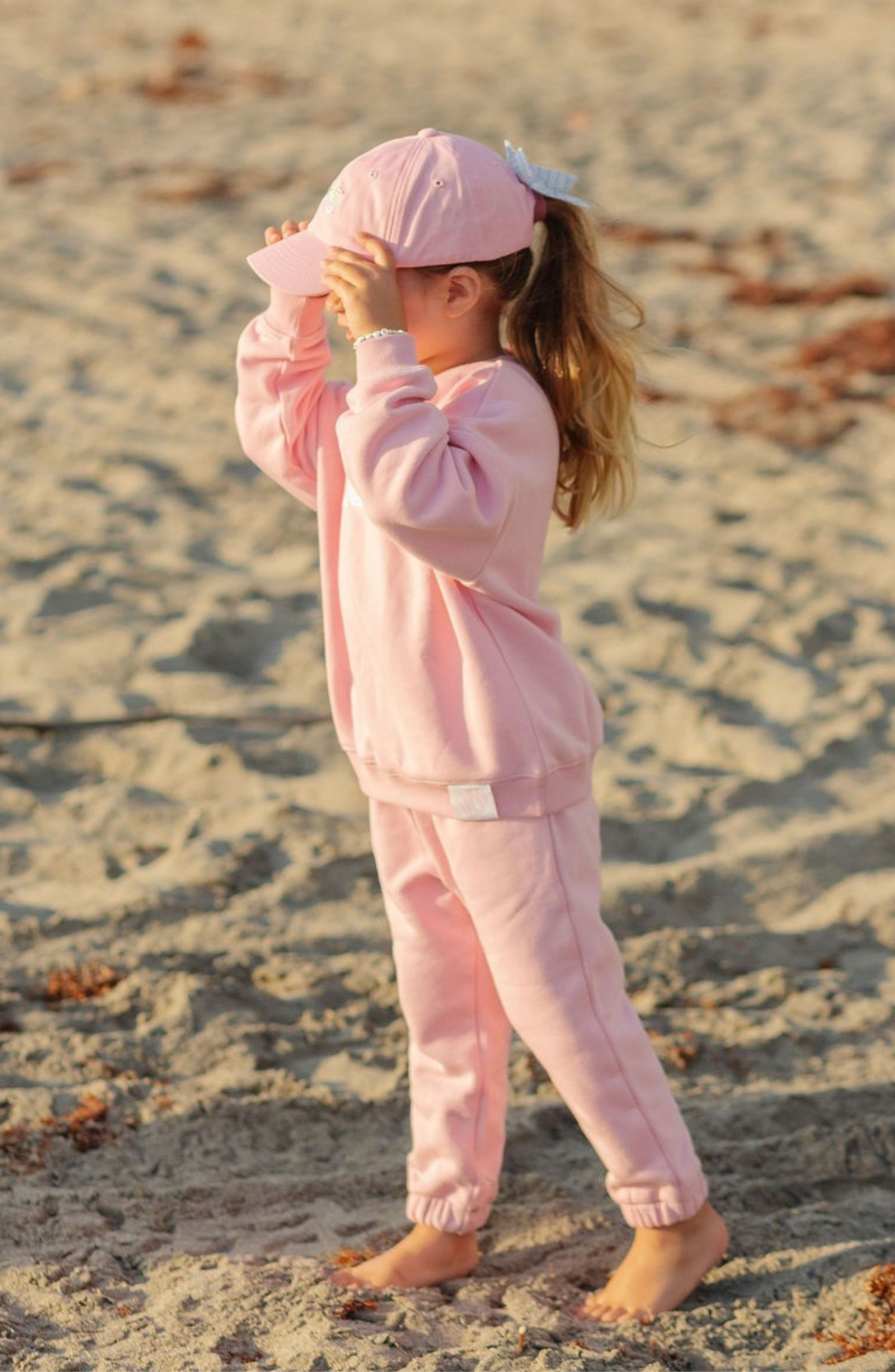 Bits and Bows Big Sister Pink Sweatshirt