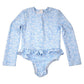 Funtasia Too Rash Guard Swimsuit, Bows