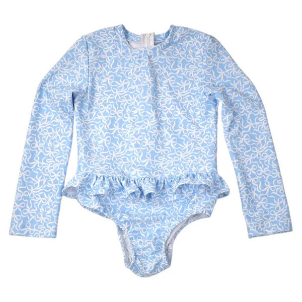 Funtasia Too Rash Guard Swimsuit, Bows