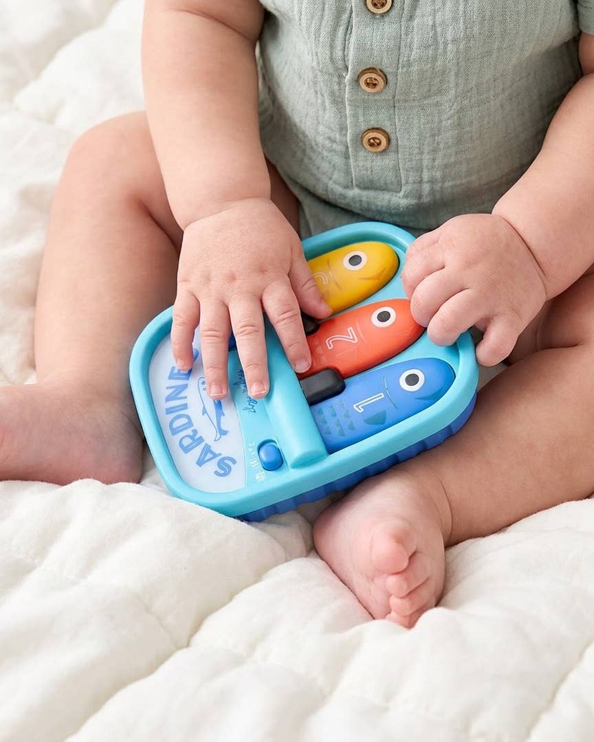 Itzy Ritzy Bitzy Tunes™ Sardines - Light-up Interactive Piano Toy