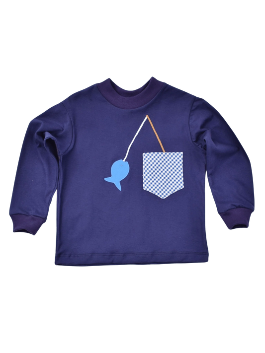 Funtasia Too Long Sleeve Tee and Pants Set, Fishing Pole