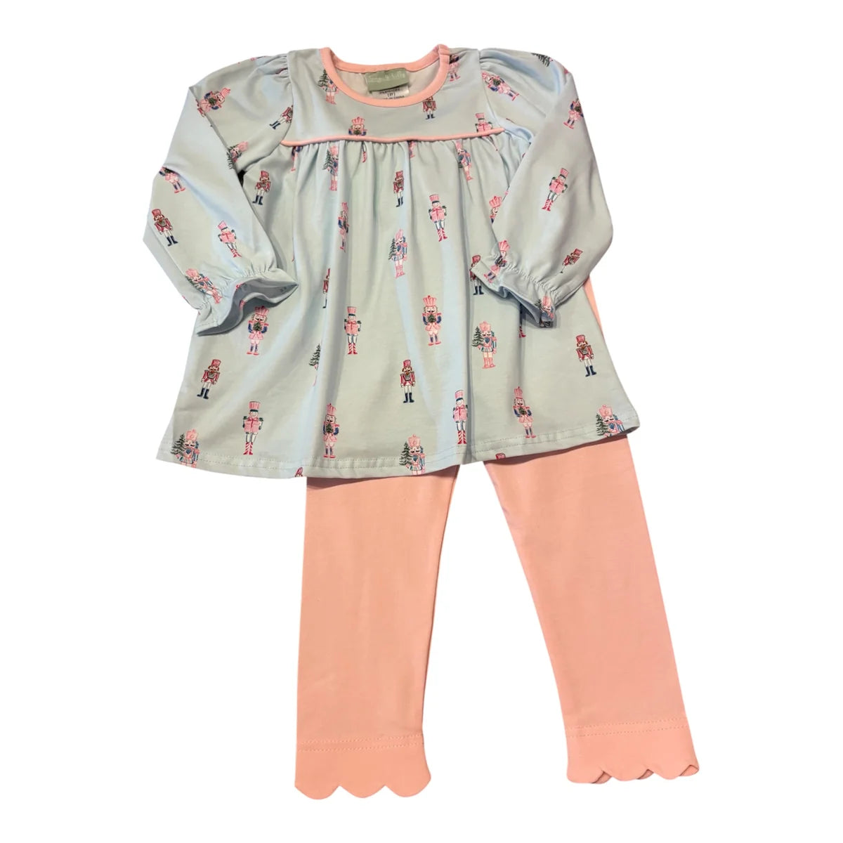 Sage and Lilly Nutcracker Leggings Set