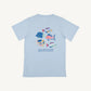 Beaufort Bonnet Sir Propers T-Shirt--Buckhead Blue/Fish