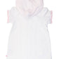Rufflebutts Girls White Terry Full-Zip Cover Up
