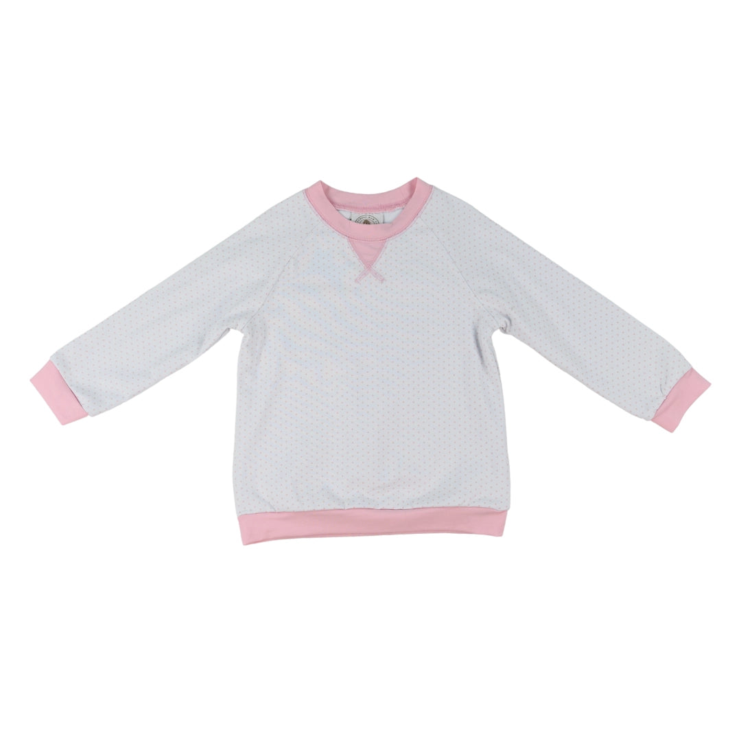 Cypress Row Pink Dot Palmer Pullover