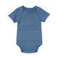 Lukas James Classic Short Sleeve Bodysuit--Classic Blue
