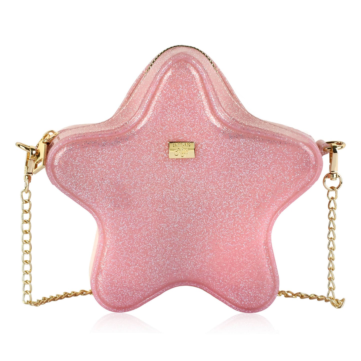 Carrying Kind Taylor: Jelly Star Hot Pink Sparkle Purse