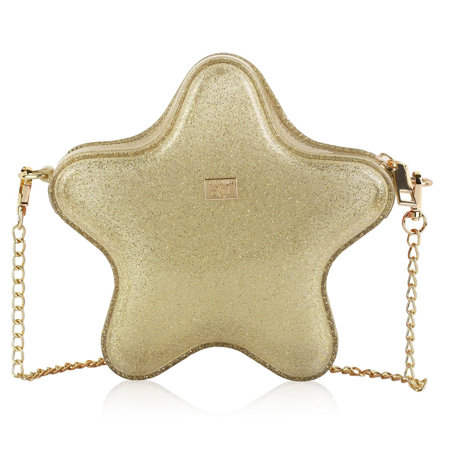 Carrying Kind Taylor: Jelly Star Hot Pink Sparkle Purse