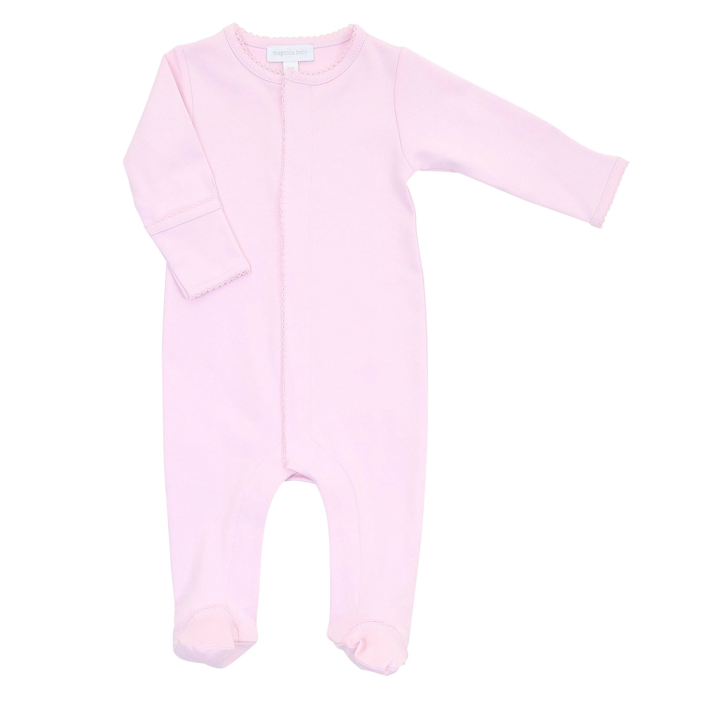 Magnolia Baby Essentials Solid Pink Footie