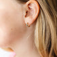 Pip Pop Post Star Huggie Stud Earrings - Hypoallergenic, Flat Back, Girl