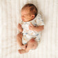 Magnolia Baby Whale Tales Lap Bodysuit - Ivory