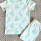 Sweet Bay Clothing Pelican Pajama Short Set--Mint