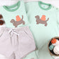 Shrimp and Grits Kids Pumpkin Paws Shirt