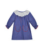 Remember Nguyen Presley Dress--Blue Plaid