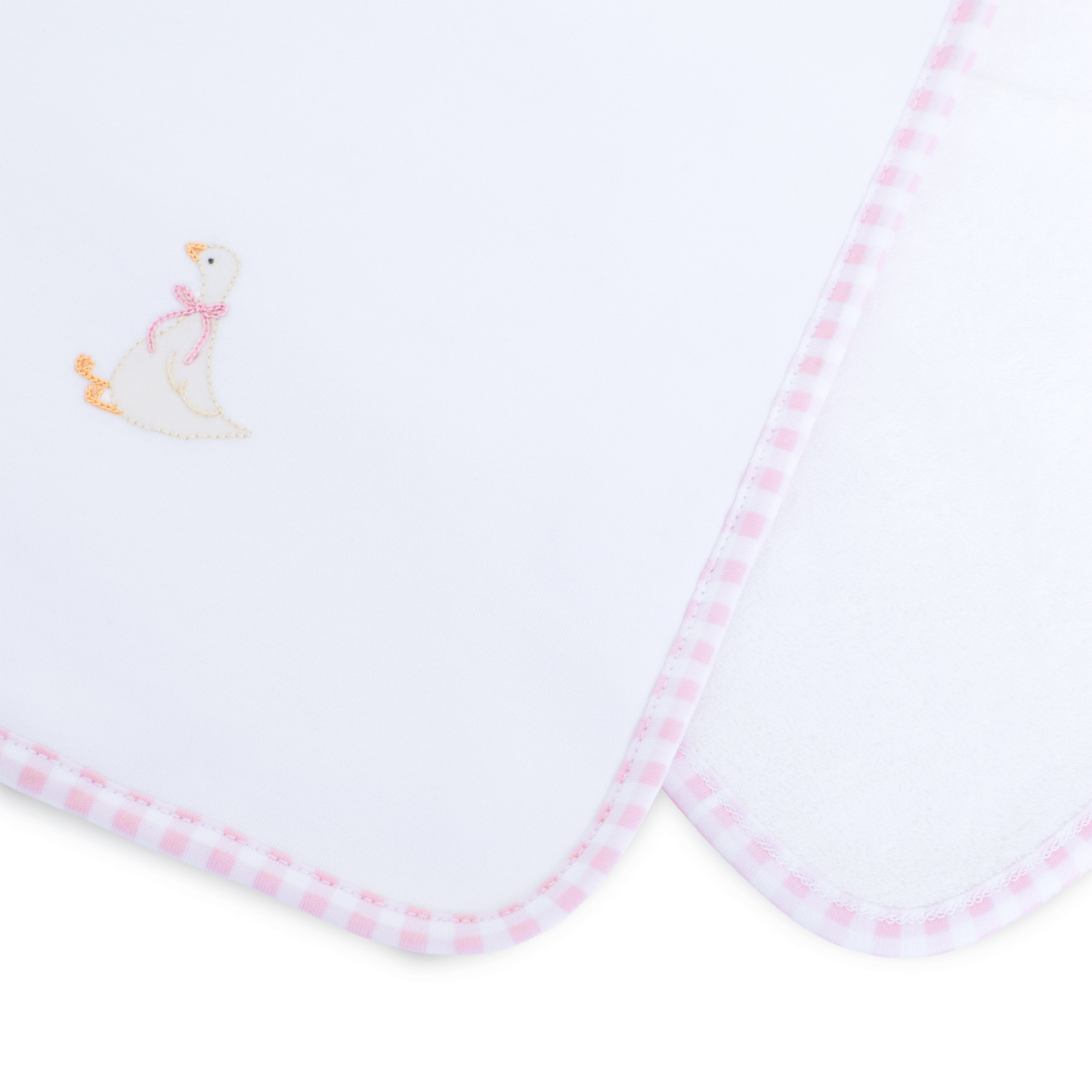 Magnolia Baby Silly Goose Burp Cloth - Pink