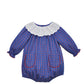 Remember Nguyen Presley Girl Bubble--Blue Plaid