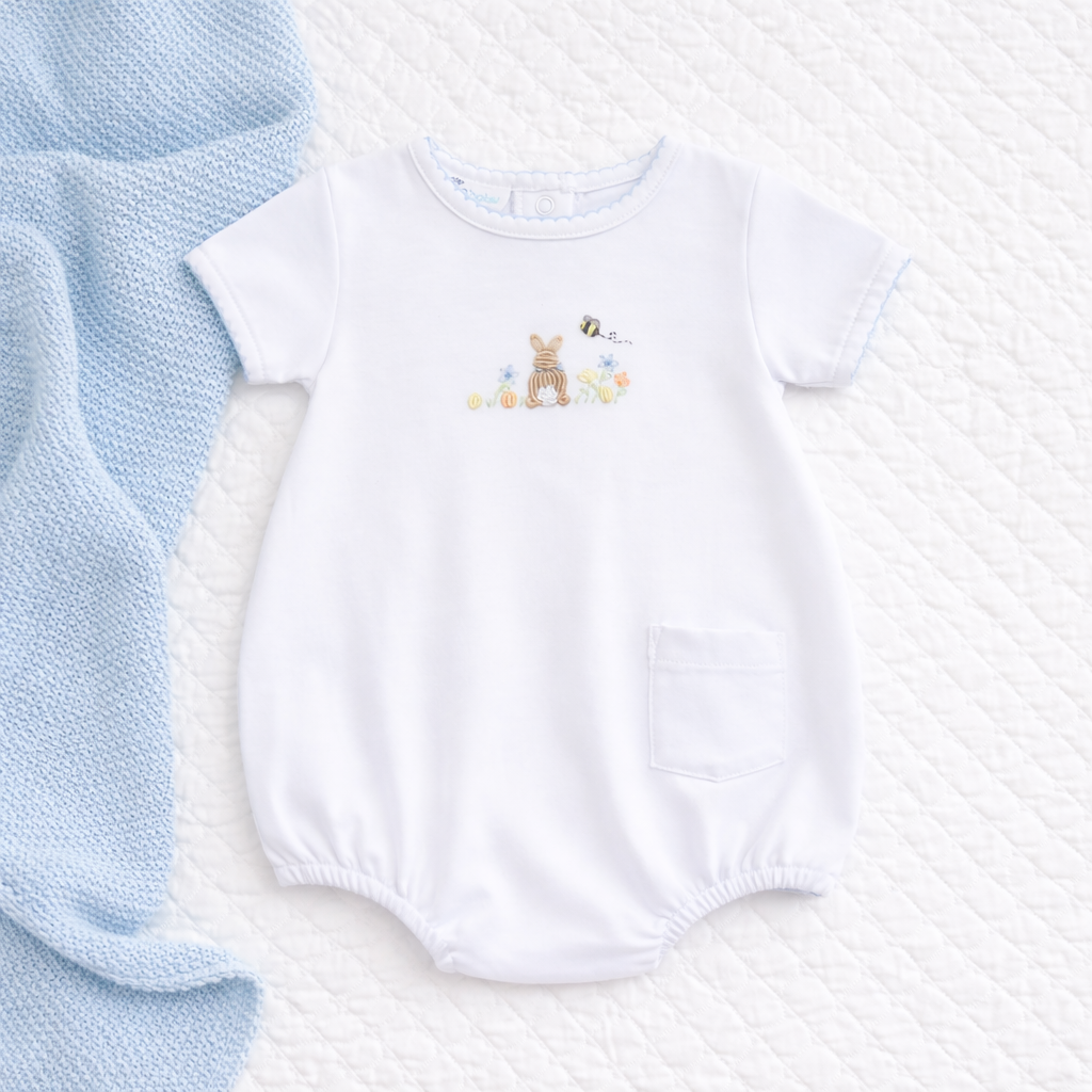 Magnolia Baby Bunny's Basket Bubble - Light Blue