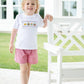 Ruth and Ralph Red Birthday Cakes Smocked Beau T-Shirt/Shorts Set