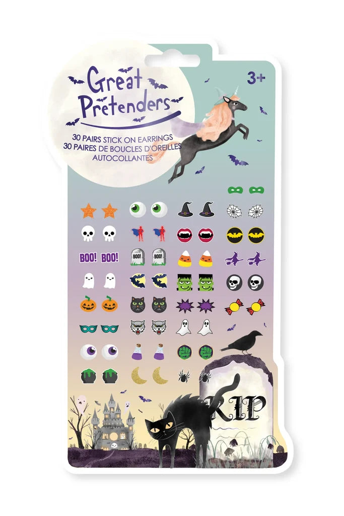 Great Pretenders Halloween Sticker Earrings