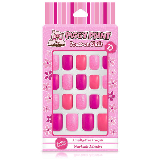 PIggy Paint Pretty in Pink Press-On Nails