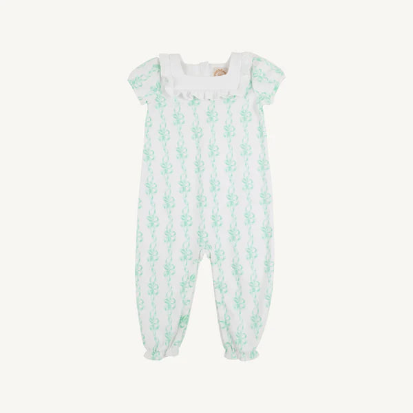 Beaufort Bonnet Short Sleeve Darla Day Romper--Befitting Bows