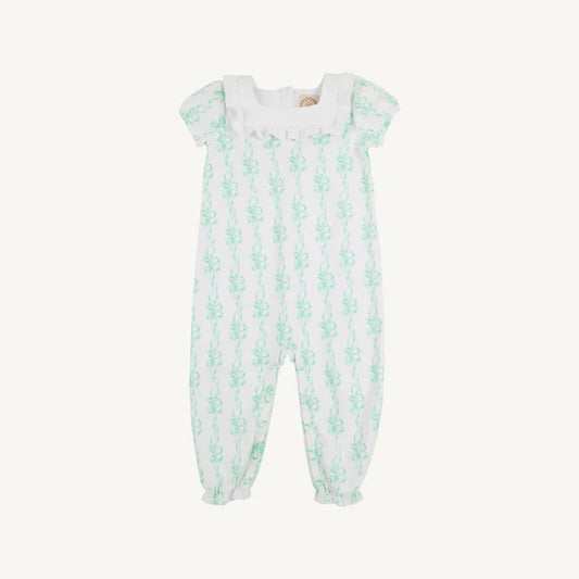 Beaufort Bonnet Short Sleeve Darla Day Romper--Befitting Bows