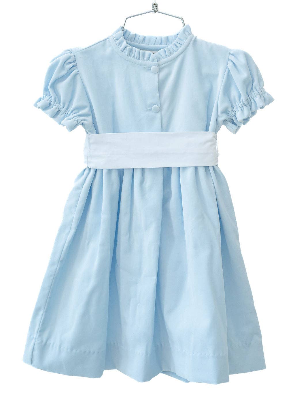 Ruth and Ralph Blue Velvet Holiday Dress