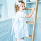 Ruth and Ralph Blue Velvet Holiday Dress