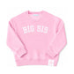 Bits and Bows Big Sister Pink Sweatshirt