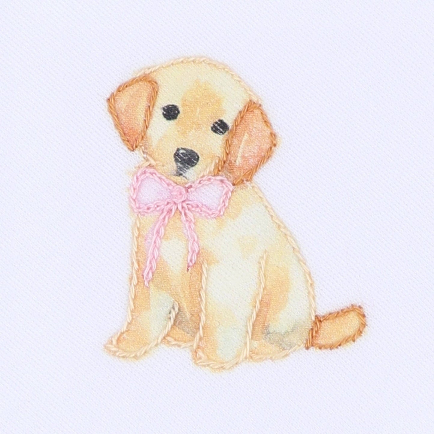 Magnolia Baby Sweet Golden Bib - Pink