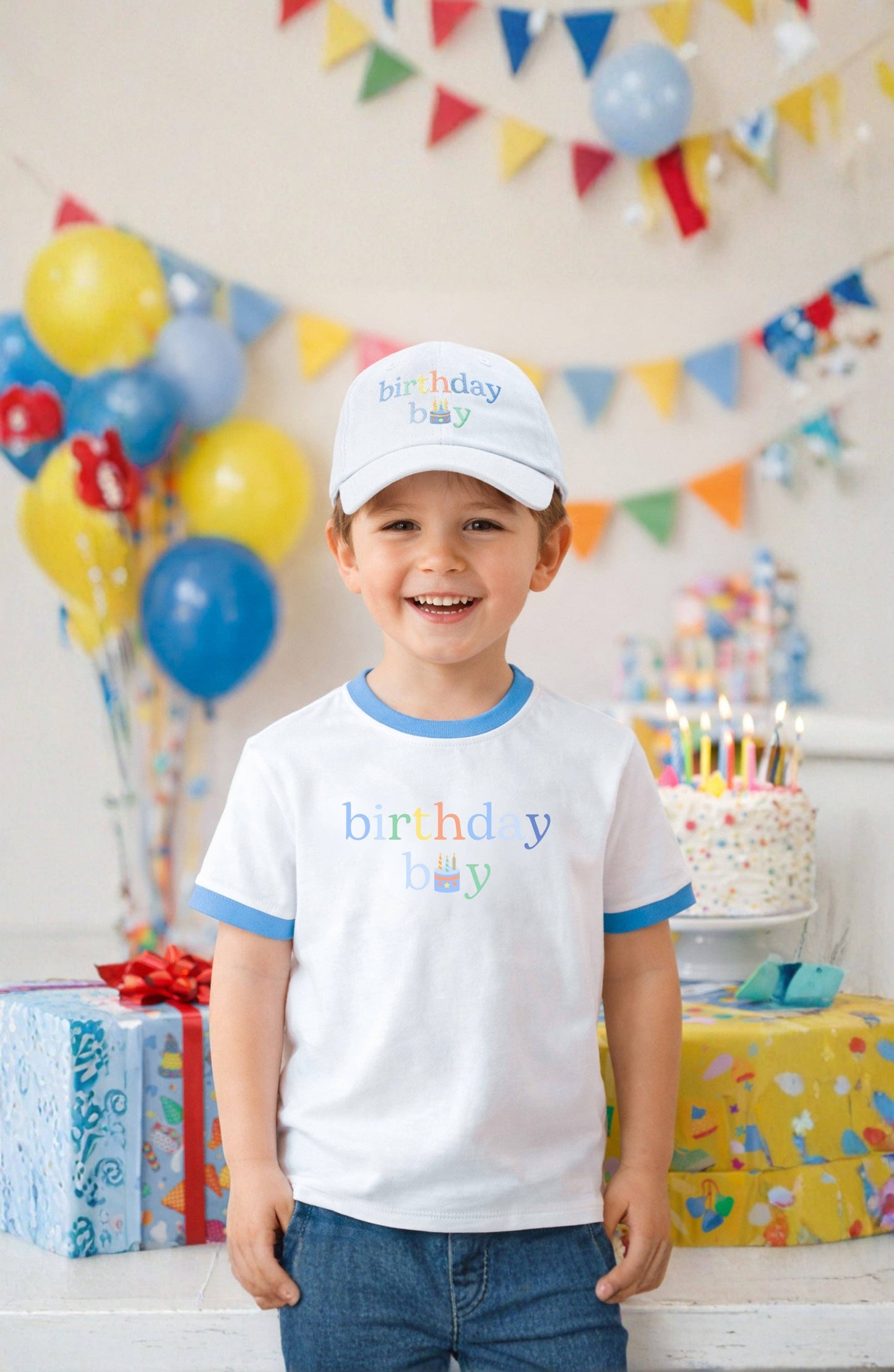 Birthday Boy Baseball Hat (Baby/Toddler, Youth)