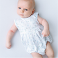 Magnolia Baby Little Golfer Print Bubble - Light Blue