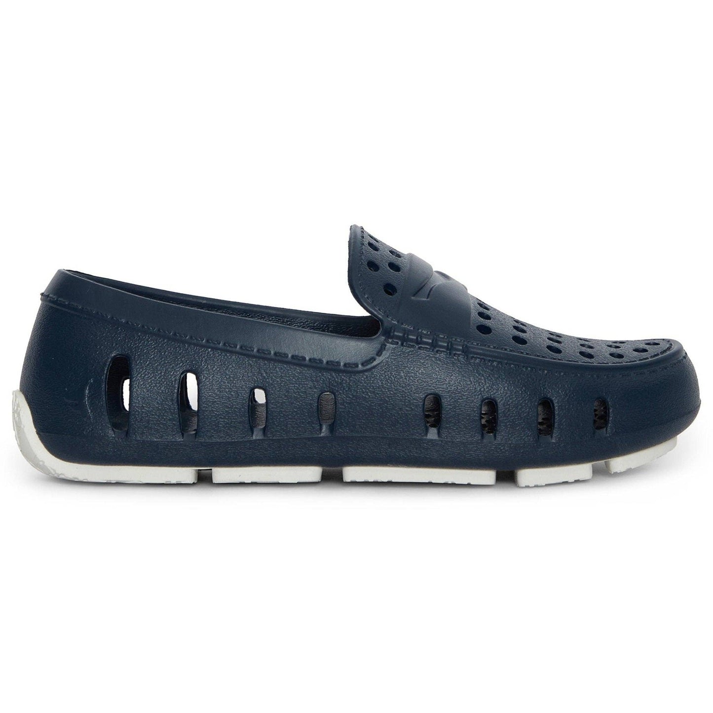 FLOAFERS PRODIGY DRIVER NAVY PEONY/BRIGHT WHITE - KIDS