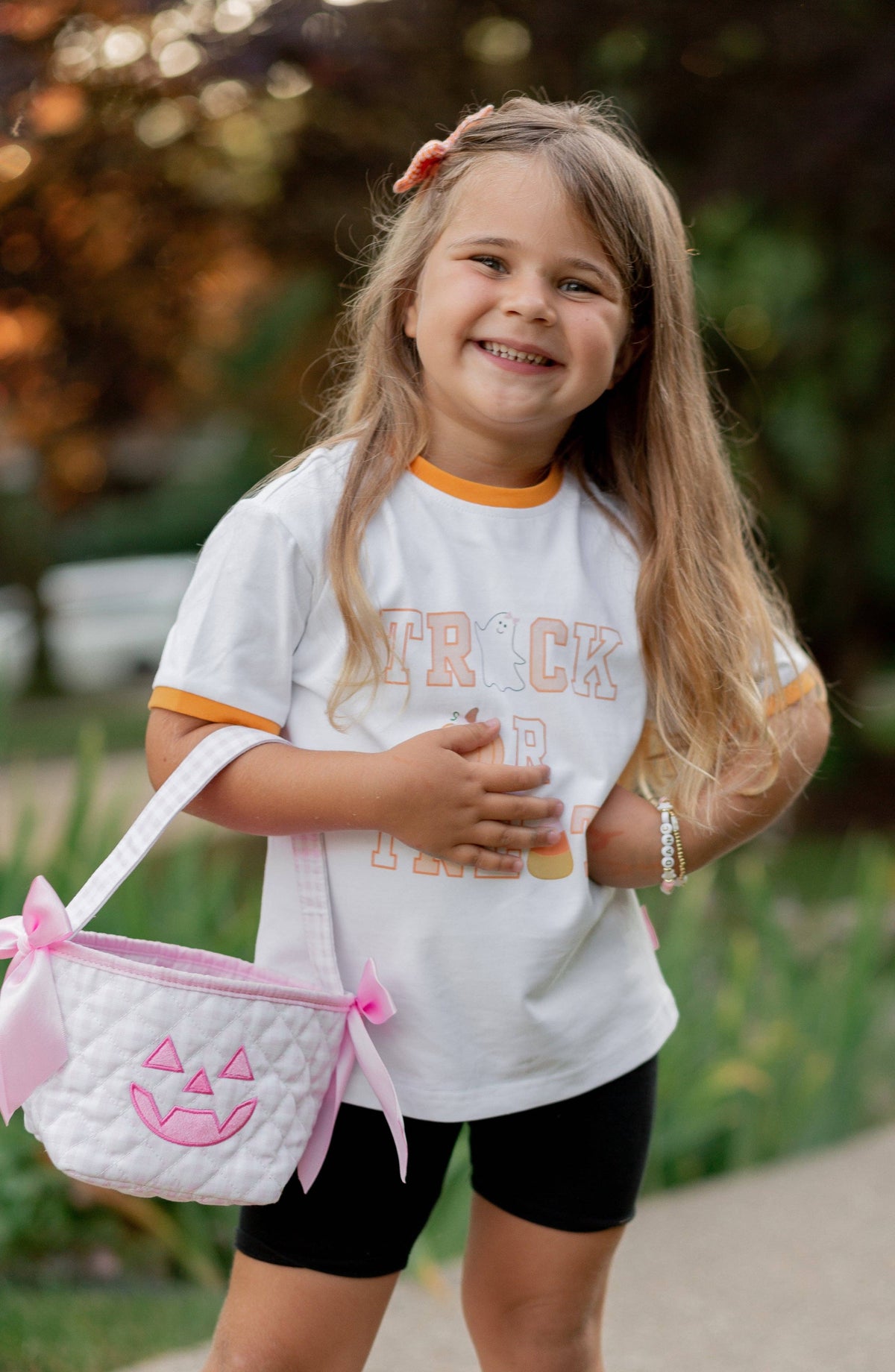 Bits and Bows Petite Pumpkin Tote