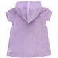 Rufflebutts Girls Lavender Terry Full-Zip Cover Up