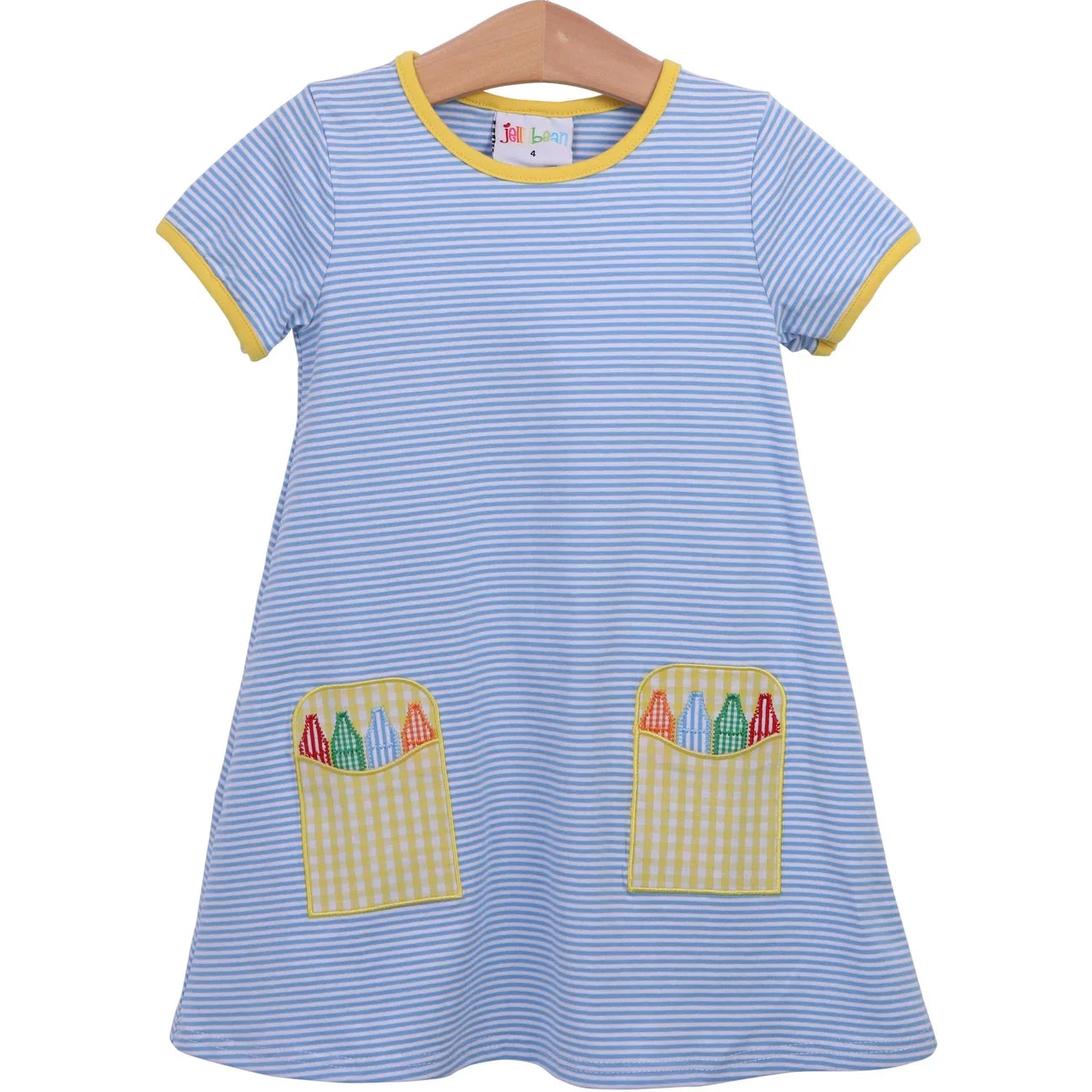 Jellybean Crayon Pocket Dress