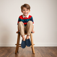 FLOAFERS PRODIGY DRIVER NAVY PEONY/BRIGHT WHITE - KIDS